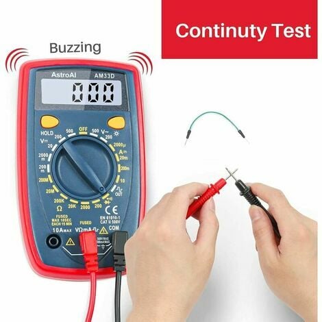 Testeur d'électricité : Multimètre de poche C.A 702