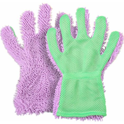 Chiffons de nettoyage - Microfibres, serpillère, gants