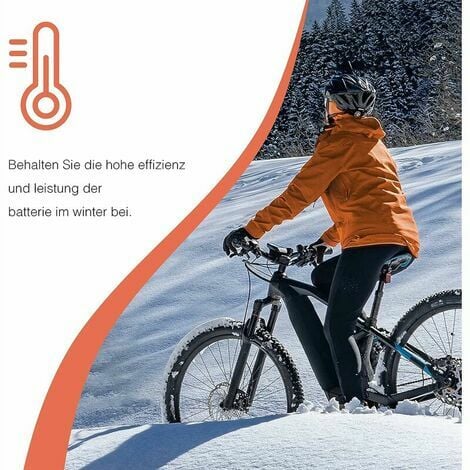 Housse de protection de batterie de vélo électrique, protection de batterie  de vélo électrique pour batterie