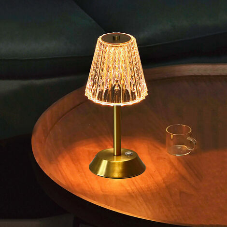 Lampe de table pour chambre à coucher rechargeable sans fil lampe tactile  Camping Bougie Creative Lampe rechargeable Usb-c lampe de bureau -1pcs