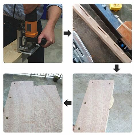 Lamelleuse à bois LM900B Ø 100 mm 760W - FARGROUP