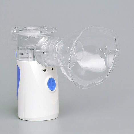 Randaco Inhalateur,Inhalateur nébuliseur avec embout buccal et masque pour  enfants et adultes, Portable et silencieux, Pulvérisation réglable