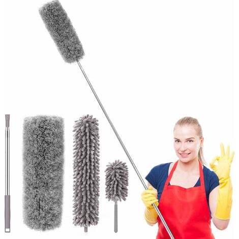 Plumeau de nettoyage, brosse légère, nettoyeur de poussière Flexible,  dépoussiérage des espaces, outils de nettoyage ménager - AliExpress