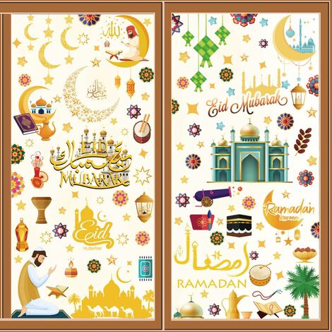 Lot de 24 porte-monnaie et cartes cadeaux pour l'Aïd Mubarak avec