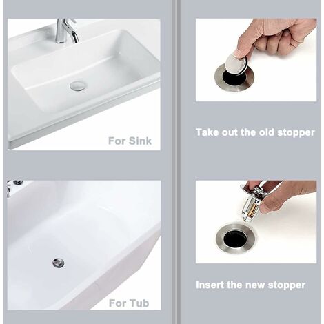 Acheter PDTO 70mm bouchon de vidange maison cuisine salle de bains évier  baignoire sol bouchon d'eau bouchon