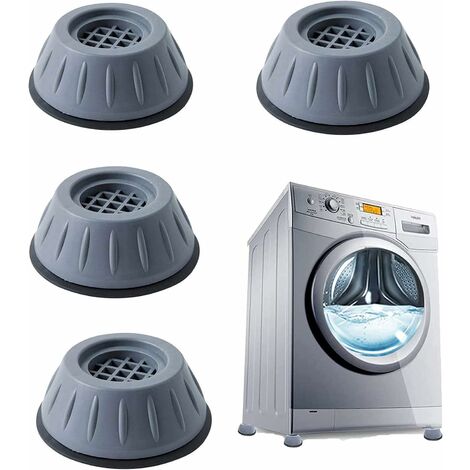 Support machine à laver Piédestal Réglable en hauteur 8 pieds + 4 roues  41-66cm