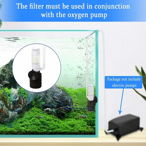 Pompe de filtre d'aquarium Mini réservoir de poissons d'aquarium
