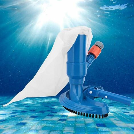 Aspirateur Piscine Hors Sol, Set d'Accessoires de Nettoyage avec Aspirateur  pour Piscines/Bassins/Fontaine/Spa/étang