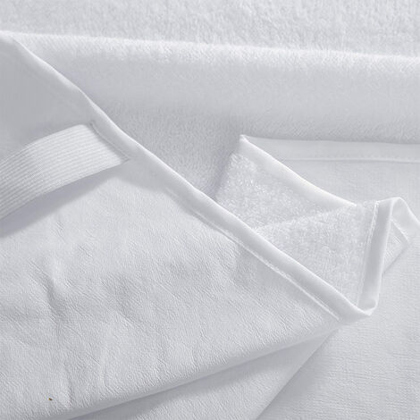 Alèse protège matelas imperméable en coton blanc 140x190 cm HYGIENA