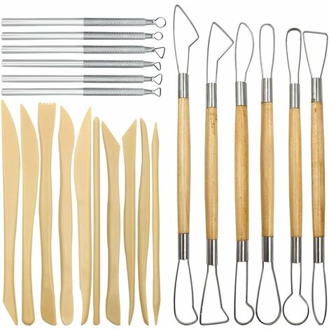 8 outils de modelage en plastique avec double embouts - Ma petite