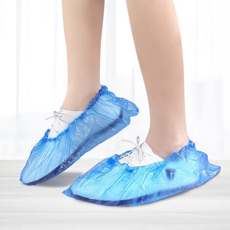 Couvre-chaussures polyéthylène sachet de 100 pièces 