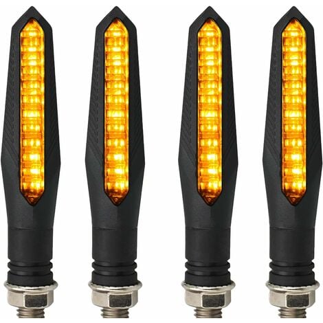 Ternel Clignotant Moto LED Ambre 12V Accessoires Moto Lampes