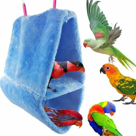 Maison de perroquet pour les oiseaux Nid chaud d'hiver pour