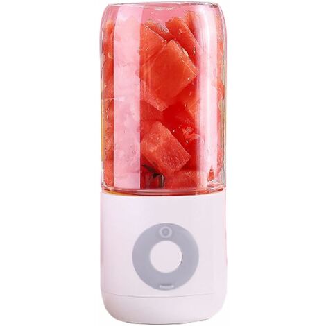 Mini Mixeur De Fruits Portable Electrique Rechargeable Avec USB – 380ml –  Rose