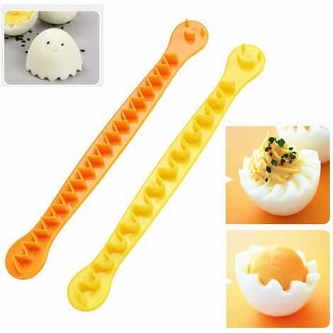 2 Pièces Moule en Silicone pour Oeufs Pochés, Oeufs Double Jaune s