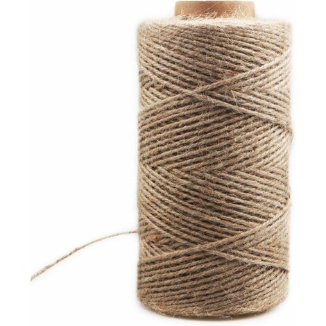 Corde sisal, diamètre 8 mm - rouleaux de 100 m. - Florol