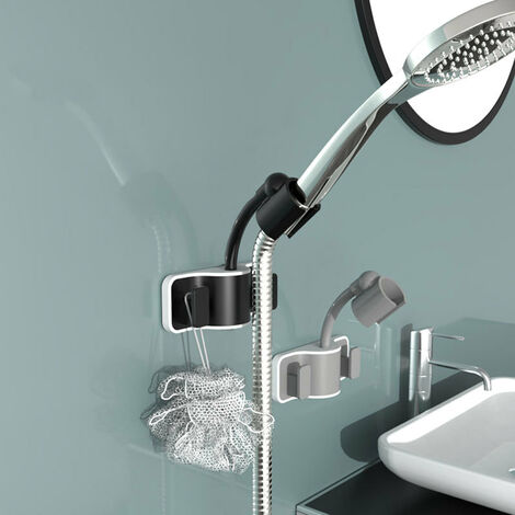 1pc Support De Douche À Ventouse, Base De Tête De Pulvérisation En