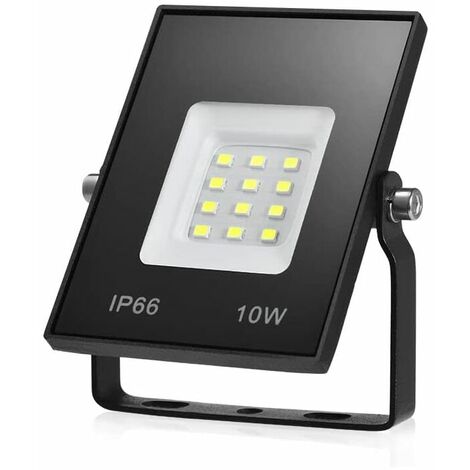 Projecteur extérieur LED 10W (COB) angle 120º modèle Slim IP66
