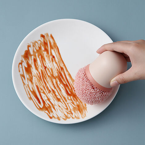 Boule de cuisine détachable avec Pot, brosse de nettoyage, poignée de  cuisine, Gadget ménager