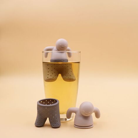 Infuseur de thé,Original Silicone Mignon Animaux Filtre,passoire a