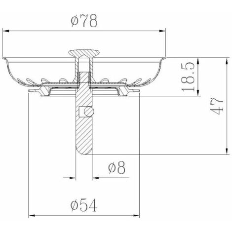 Filtre à Évier de Cuisine, Filtre Bouchon Crépine d'Évier Avec Hauteur  Réglable, Crépine De Panier D'évier En Acier Inoxydable 304 Pour Éviers De  Cuisin-Diamètre 79.3mm (2 Paquets)