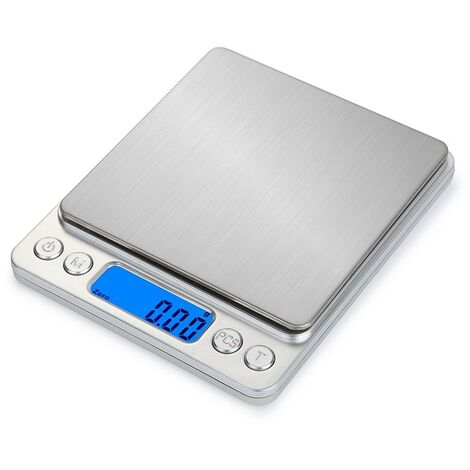 Balance de Cuisine Digitale en Acier Inoxydable - 5/10kg, Pèse Aliments  Précis