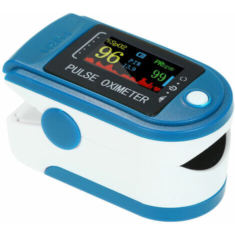Moniteur de saturation en oxygène sanguin portable Bluetooth Moniteur  d'oxygène pour moniteur de fréquence cardiaque avec température corporelle  et