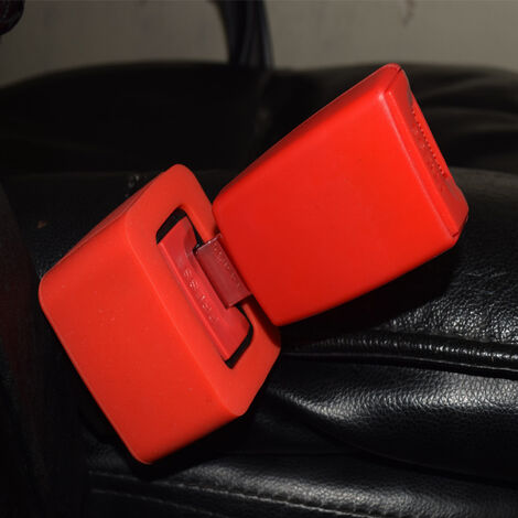 Boucle de ceinture universelle pour voiture, protection en cuir,  accessoires de voiture, rayures, couverture de bouton intérieur X6 x 5