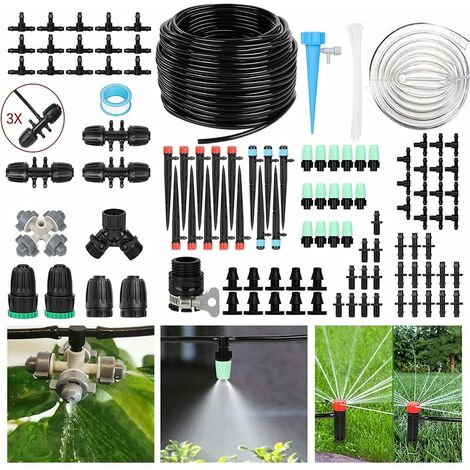 système d'irrigation pour jardin, 40 m, kit d'irrigation, système d'irrigation  goutte