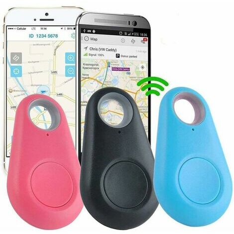 Mini traceur GPS intelligent, porte-clés, traceur pour enfants,  localisateur d'équipement, positionnement antivol, Bluetooth