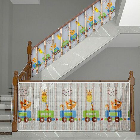 Filet de protection anti-chute pour enfants, 200x78cm Filet de protection  de balcon pour enfants et