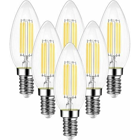 Ampoule à filament LED E14 P45 6,5W - 60W