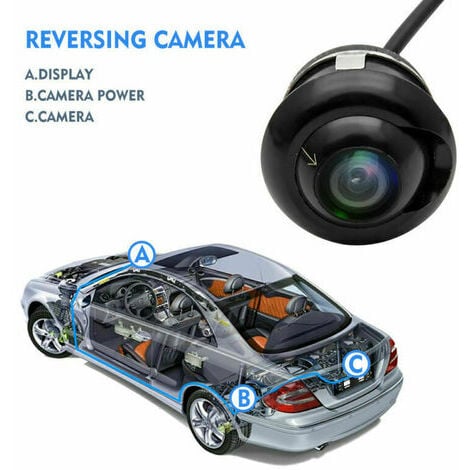 360 ° HD caméra de recul vue arrière de voiture vision nocturne parking