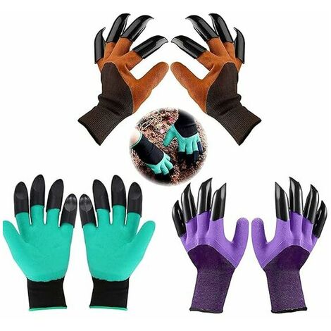 1 Paire, Gants De Jardin Avec Griffes Pour Femmes Et Hommes Gants