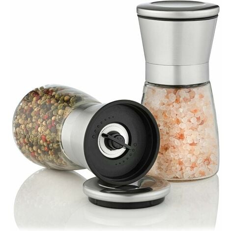 Moulin à sel transparent - Accessoires à épices - Epices du Monde