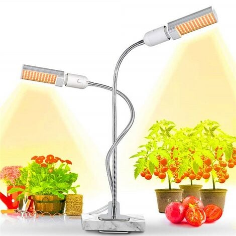 120W Ampoule LED de Croissance à Spectre Complet 180 LEDs Lampe Horticole  E27 Lampe pour Plante pour