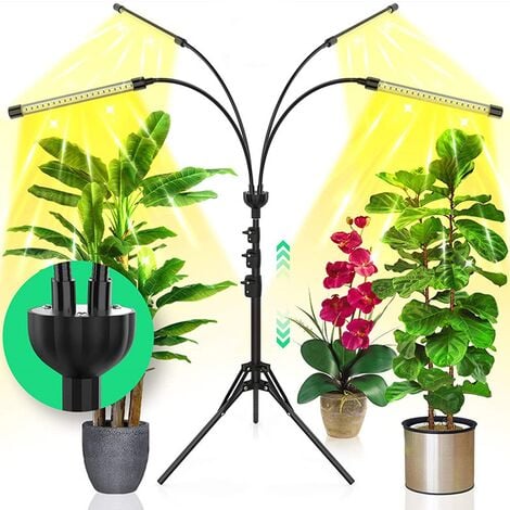 Lampe de croissance 45W lampe led horticole avec infrarouge IR lumières de  plantes à spectre