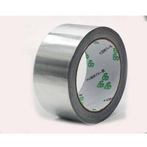 Ruban Adhésif Aluminium - Rubans Adhésifs Haute Temperature - Bande  Etancheite - Isolant Thermique - Ruban Etancheite Plomberie - 1 Rolle (48  mm x 20 m)