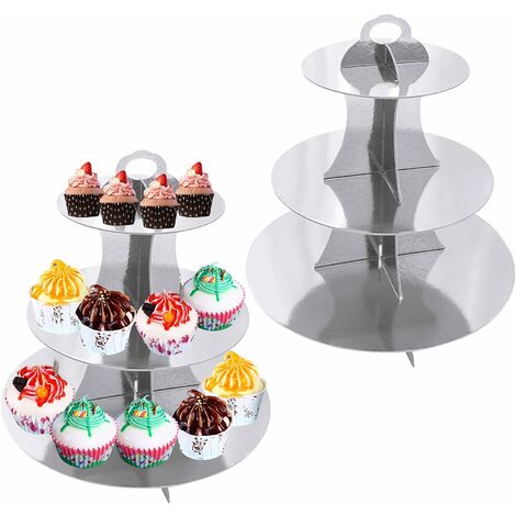 Lot de 40 décorations pour cupcakes et emballages - 20 décorations de  gâteaux double face en forme