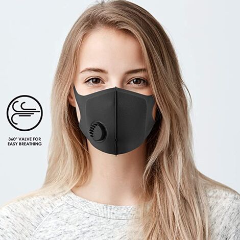 TRIP Lot de 10 masques en tissu - Protection du visage unisexe avec boucle  d'oreille - Réutilisable