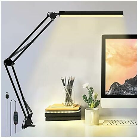 Lampe de bureau LED pour bureau à domicile, lampe de bureau à DEL
