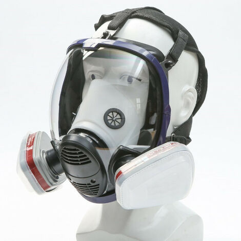 Respirateur à masque complet réutilisable pour la peinture