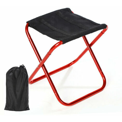 Stooly  Tabouret pliable rouge