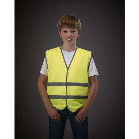 Kid life-Vest, gilet réfléchissant enfants - Jaune