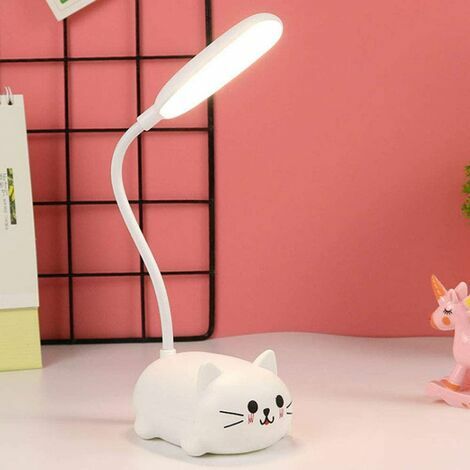 Lampe de bureau à LED avec pince pour enfants, protection des yeux