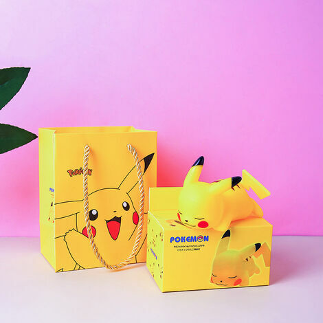 2 veilleuses pikachu mignonnes ins fille coeur chambre petites lampes de  table nouvel an décorations de