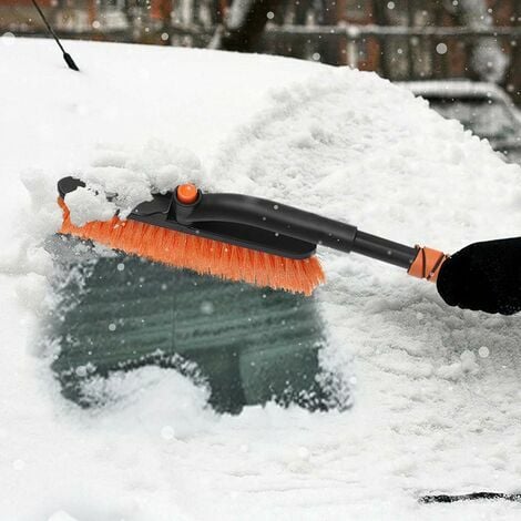 Enlèvement de brosse à neige de voiture avec grattoir à glace pour