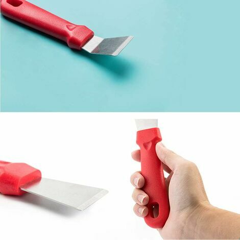 Grattoir multifonctionnel de spatule de nettoyage de cuisine d'acier  inoxydable