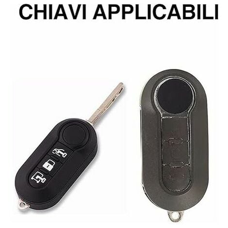 Coque clé Fiat en TPU coque pour clé auto coque clé auto pour Fiat Panda  Punto
