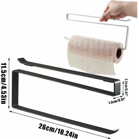 2 Pcs Porte Sopalin, Support Essuie Tout, Support pour Rouleau de